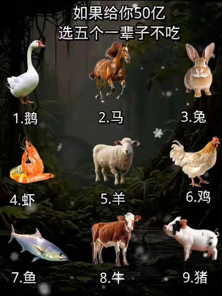 给我5个亿，全部都不吃也可以的！[嘻嘻] ​​​