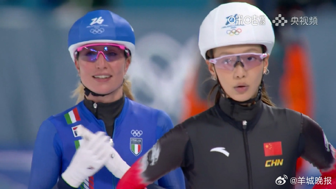 【#杨滨瑜集体出发第7名#】米兰冬奥会女子集体出发决赛，中国选手出战，最终获得第