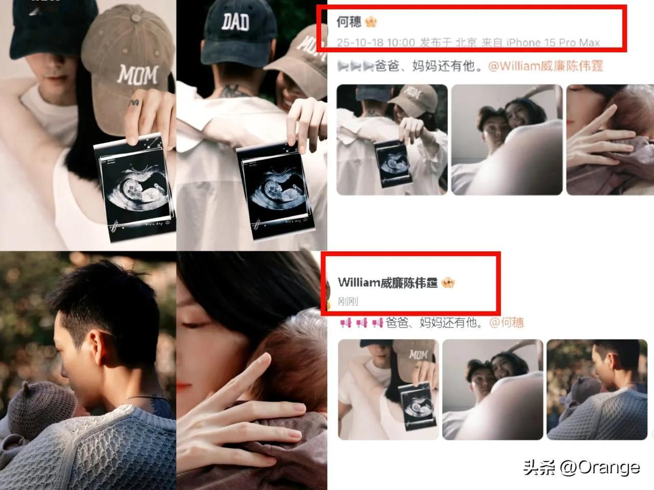 哈哈哈哈哈哈哈哈哈
这届网友太有才啦吧
看到陈伟霆官宣生子，第一反应不是恭喜，而