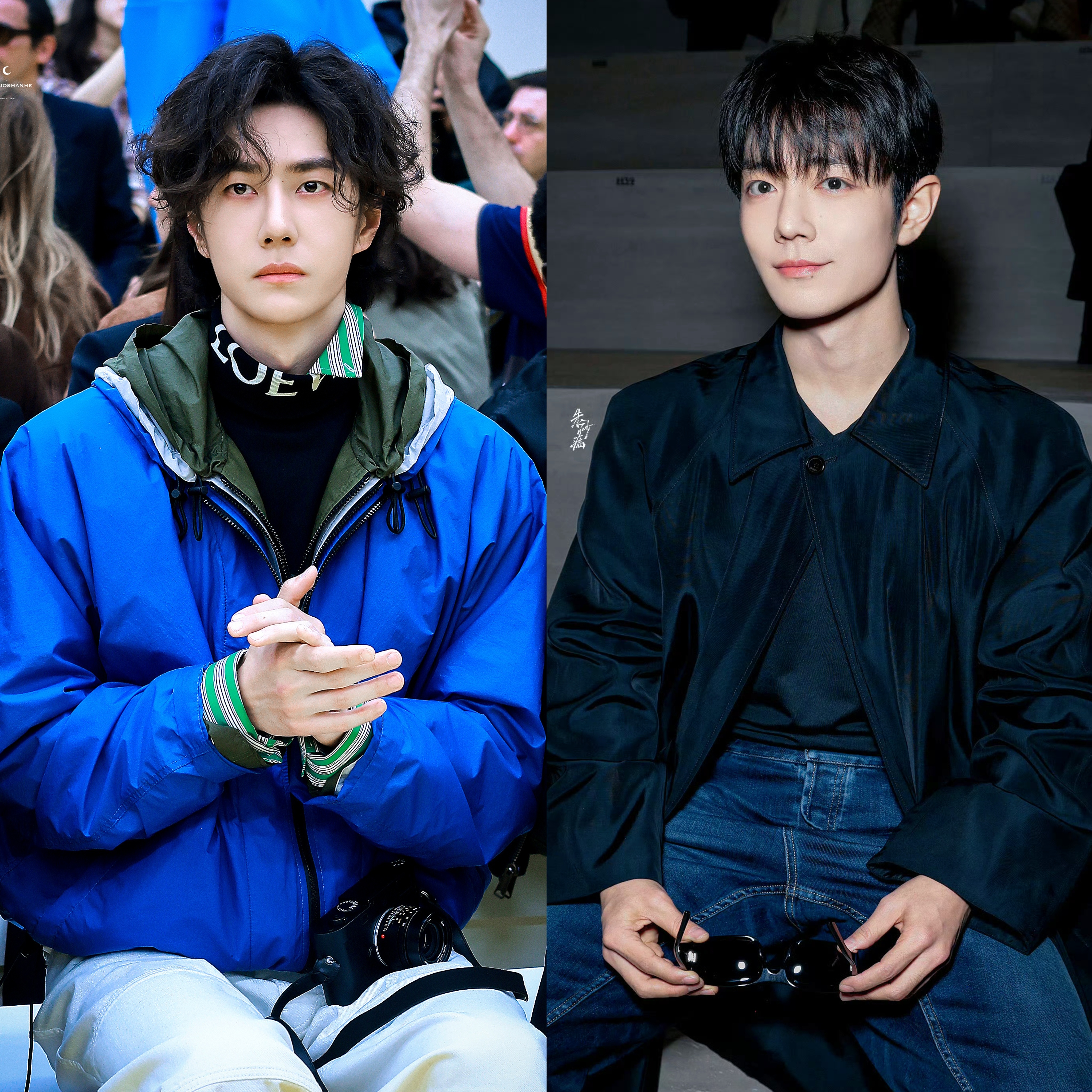 博君一肖 时装周顶配双星，绝代双骄✨✨✨ 