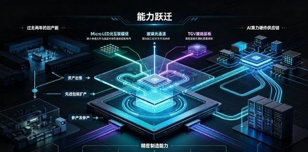 【面板厂，剑指光互连】 2026年头部面板厂集体押注光互连、CPO赛道，从资产出