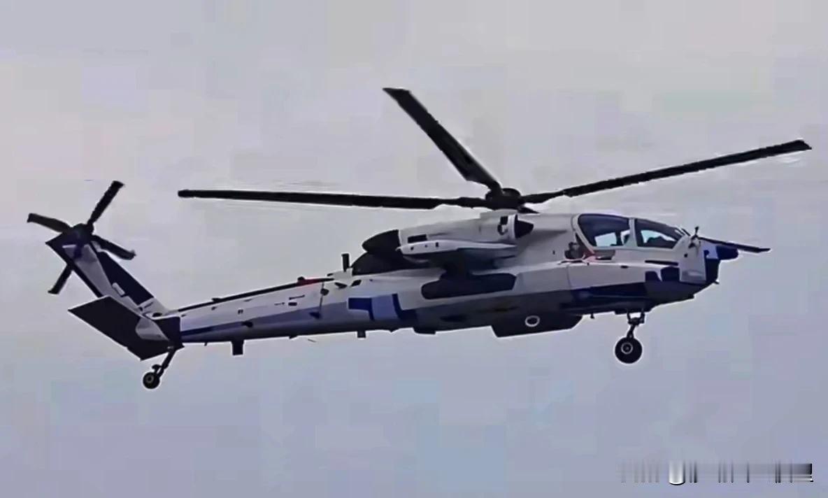 WZ-21重型武装直升机白色涂装画面曝光了，“一机多型三军通用”成了咱们家的正常