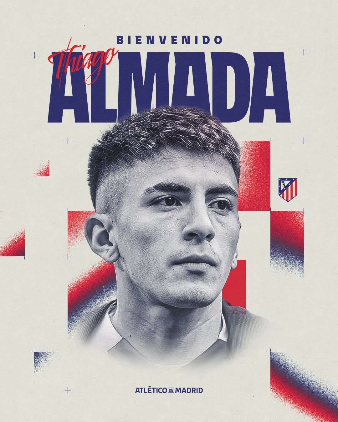 🚨马竞官方：欢迎 Thiago Almada！与博塔弗戈就阿根廷国脚阿尔马达的