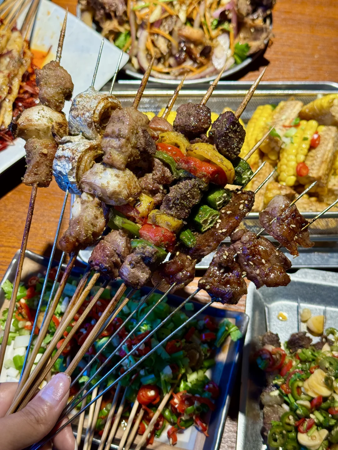 感谢唐山土著带路！超好吃的烧烤店！