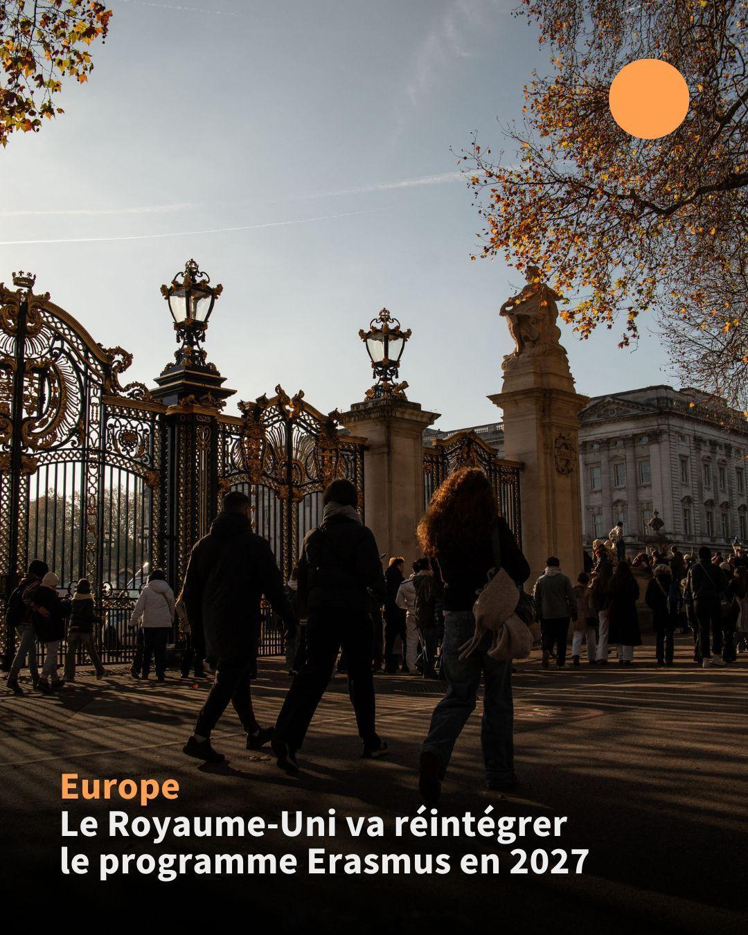 海外新鲜事 英国与布鲁塞尔达成协议，将自2027年起重新加入欧洲大学生交流项目E