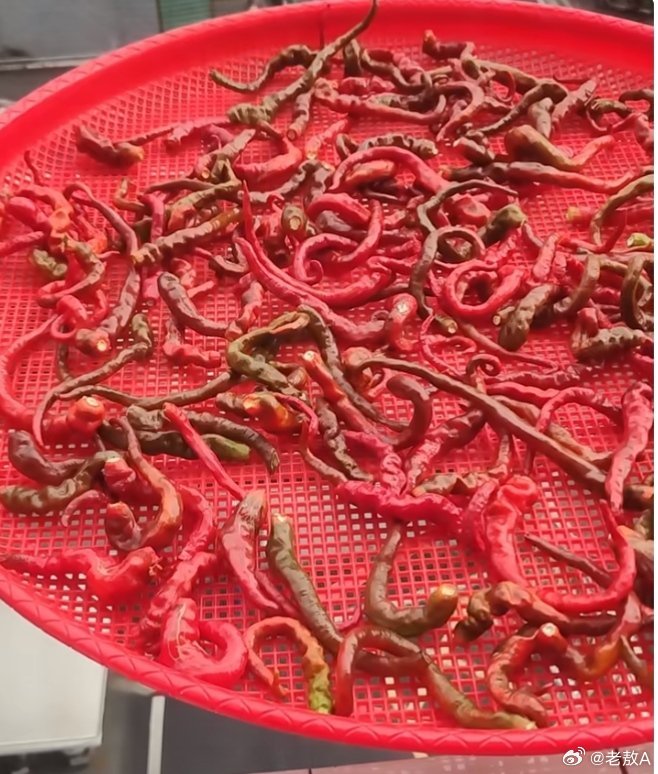 买辣椒为探寻江西第一个状元卢肇故居，今天再一次来到观光村，见一妇女坐在门口挑拣地