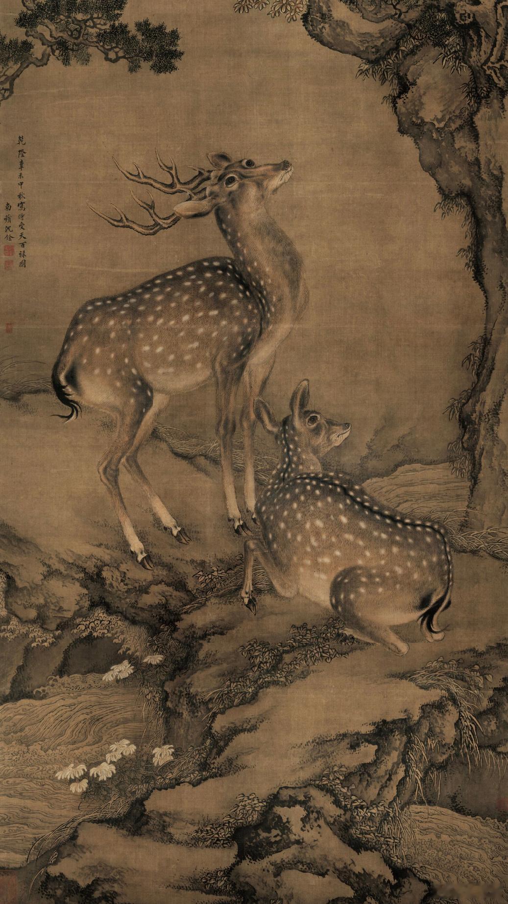 受天白禄图，天津博物馆/藏 ​​​