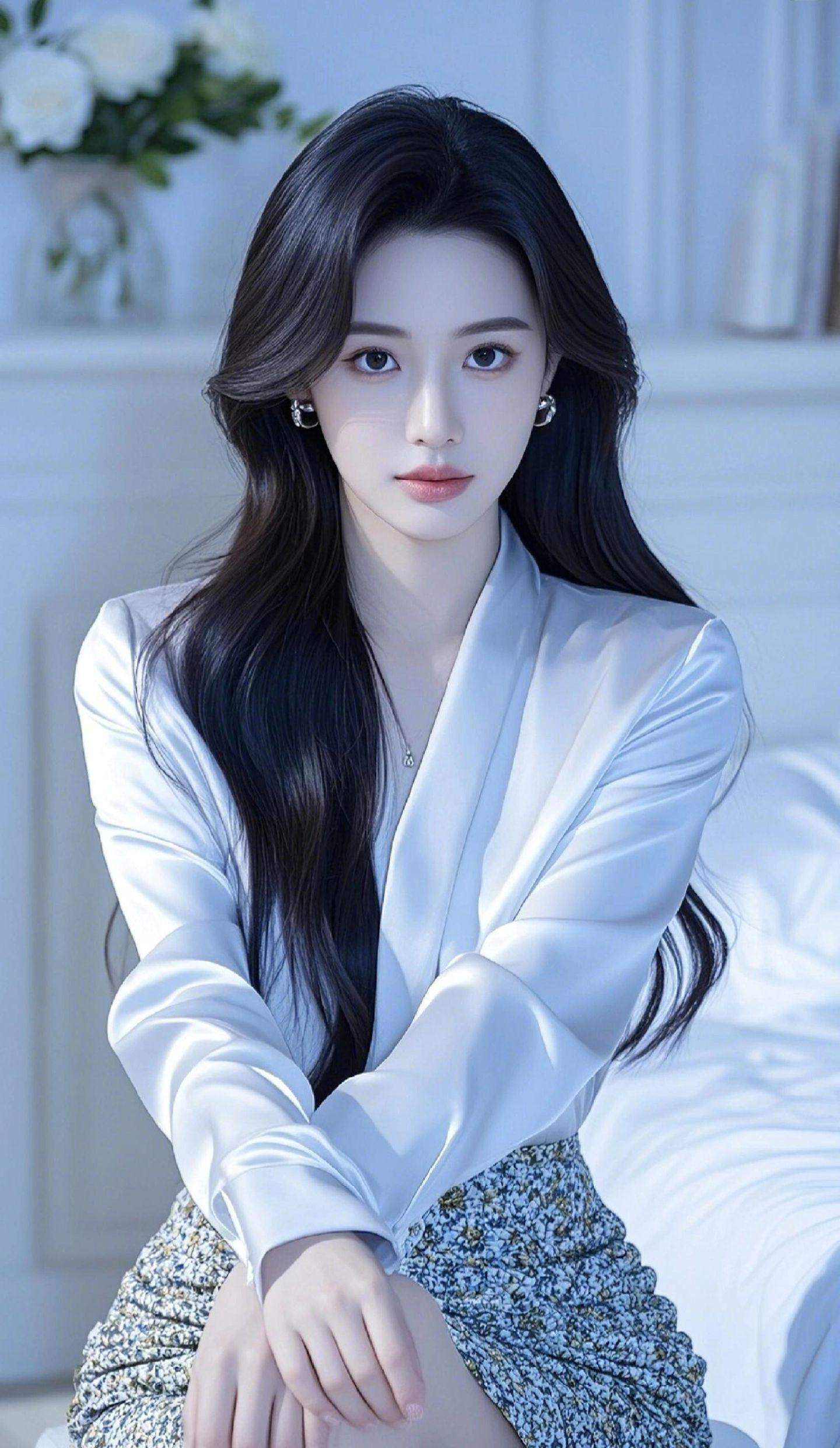 美出高级感 ai美女 又美又飒 优雅知性 丰满莹润的中式美女