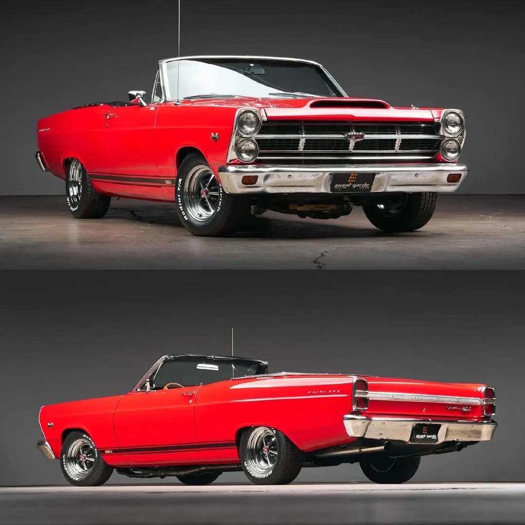 1967年，Ford Fairlane 500 GTA在美国肌肉车黄金年代登场。