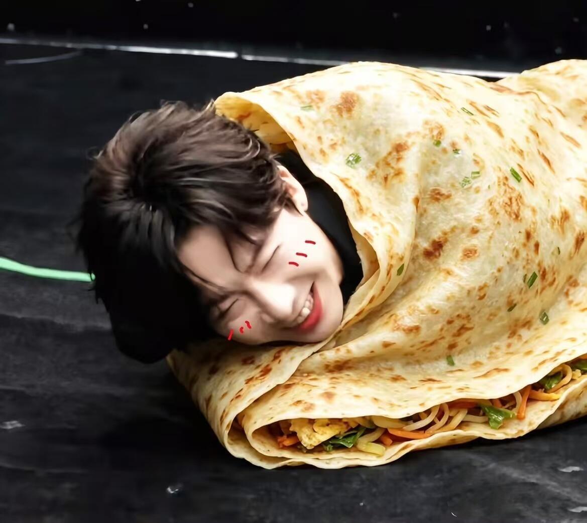 哎呀哈哈哈哈太可爱了吧～好像闻到了🌯香味摩登兄弟