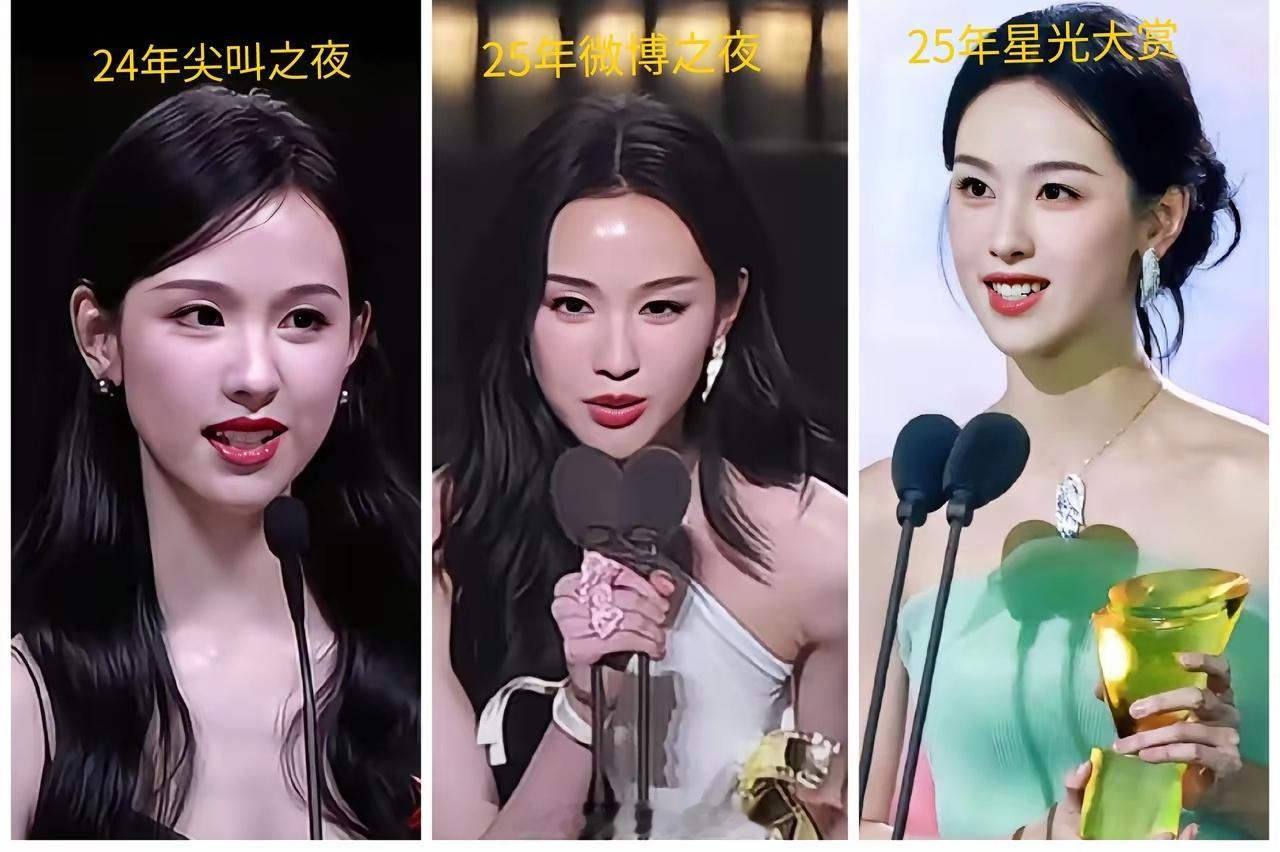 tg 陈都灵这是要卷死内娱啊  一年比一年获奖发言富有内涵，其实一开始她的发言还