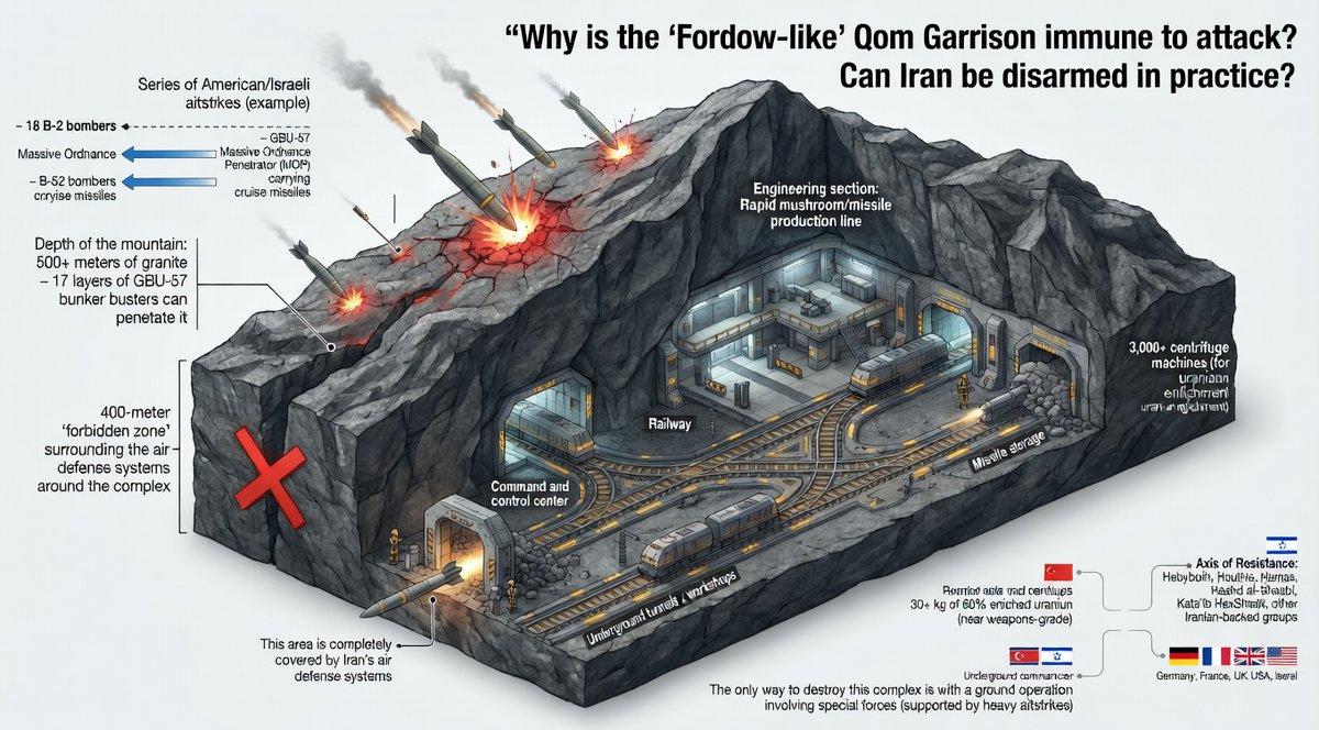 伊朗的“导弹地铁”系统动用了数十亿美元本应投入公共地铁项目的资金，转而用于在亚兹