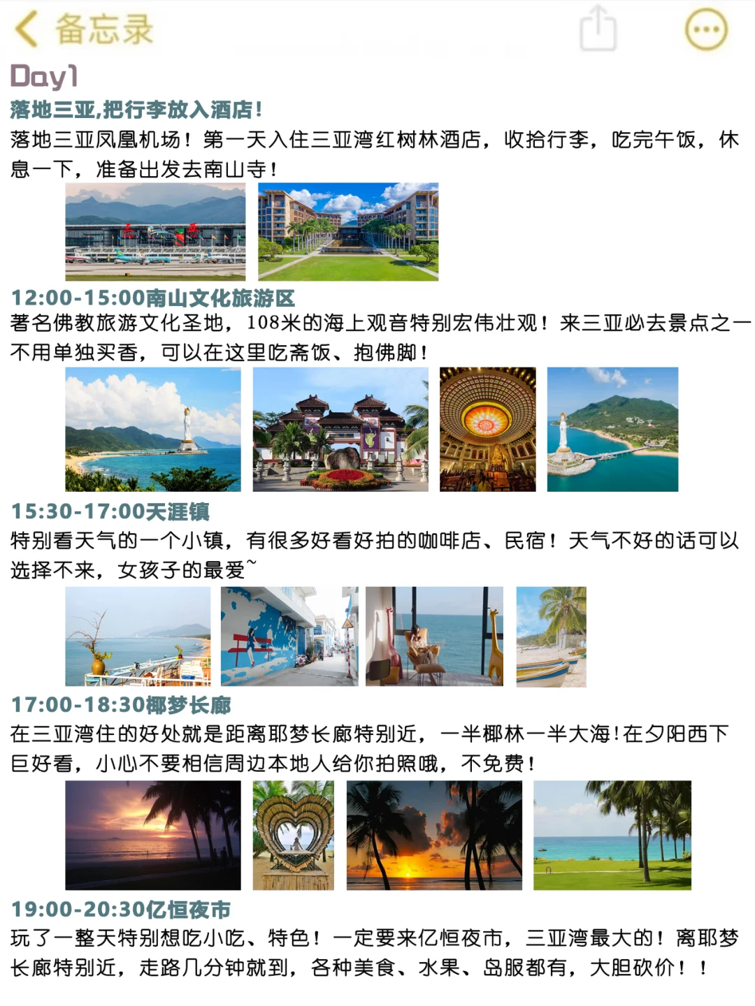 先出发再说｜看看p人的1月三亚旅游攻略🥹🥹