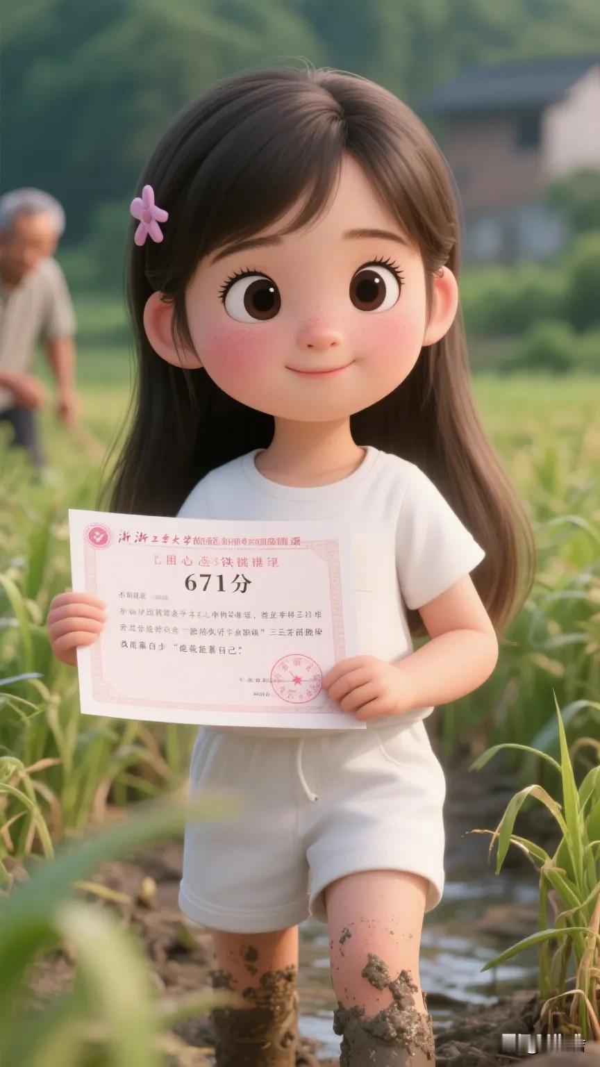 六岁失母、父亲病重
671分女孩拒资助火上央媒
让人破防

湖南这姑娘
心是铁打