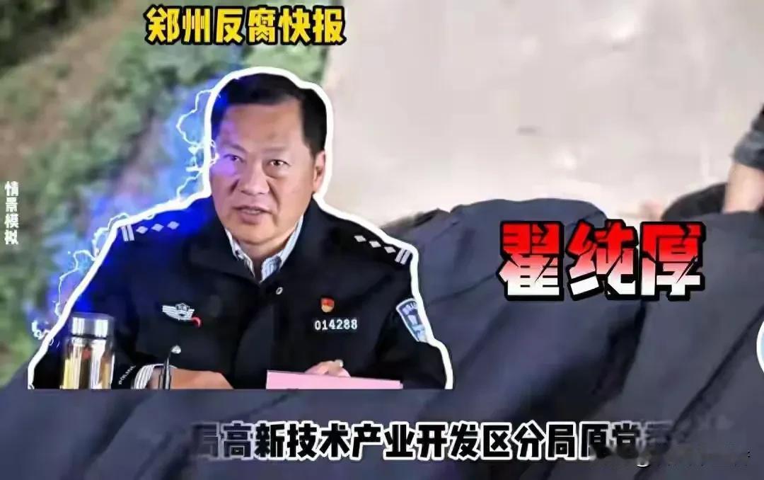 4月28日，郑州高新公安分局原党委书记、局长翟纯厚被查的消息引发震动。很多人没想