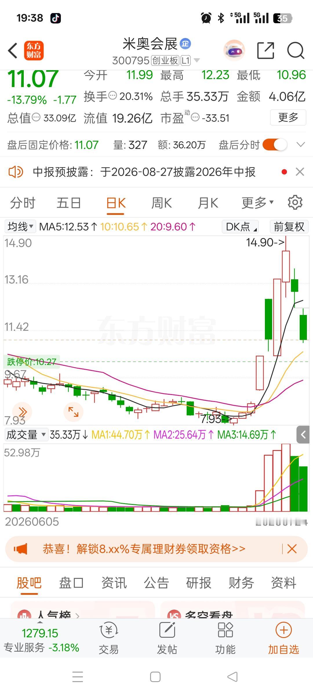 一位佛山股民在社区里崩溃失声痛哭，14.6元重仓买入40000股，足足投入584