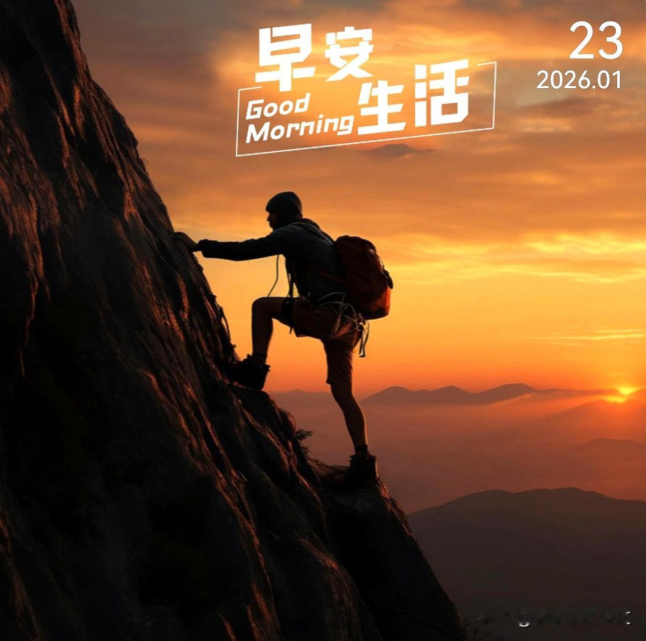 晨光正好，心向阳光，新的一天充满希望与力量！