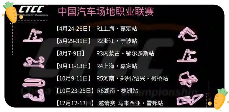 关于2026 CTCC中国汽车场地职业联赛-上海站，FCY全场黄旗这次加进来，我