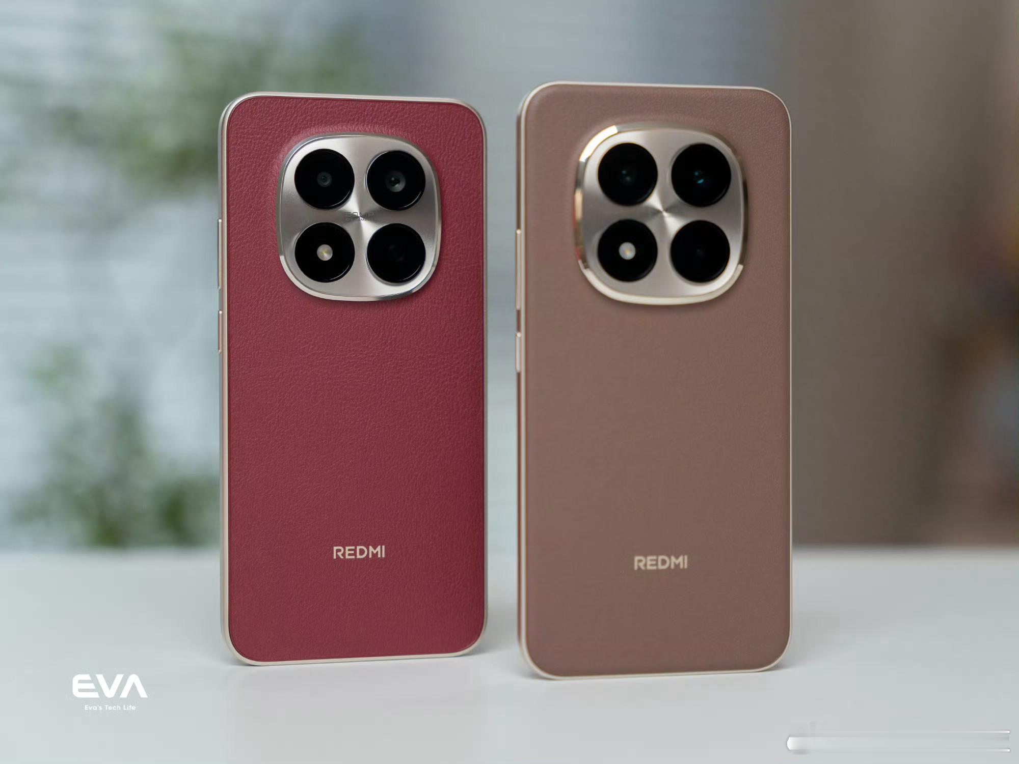 REDMI Note 15 Pro 车厘子红 & Pro+ 摩卡棕，相当搭配新春