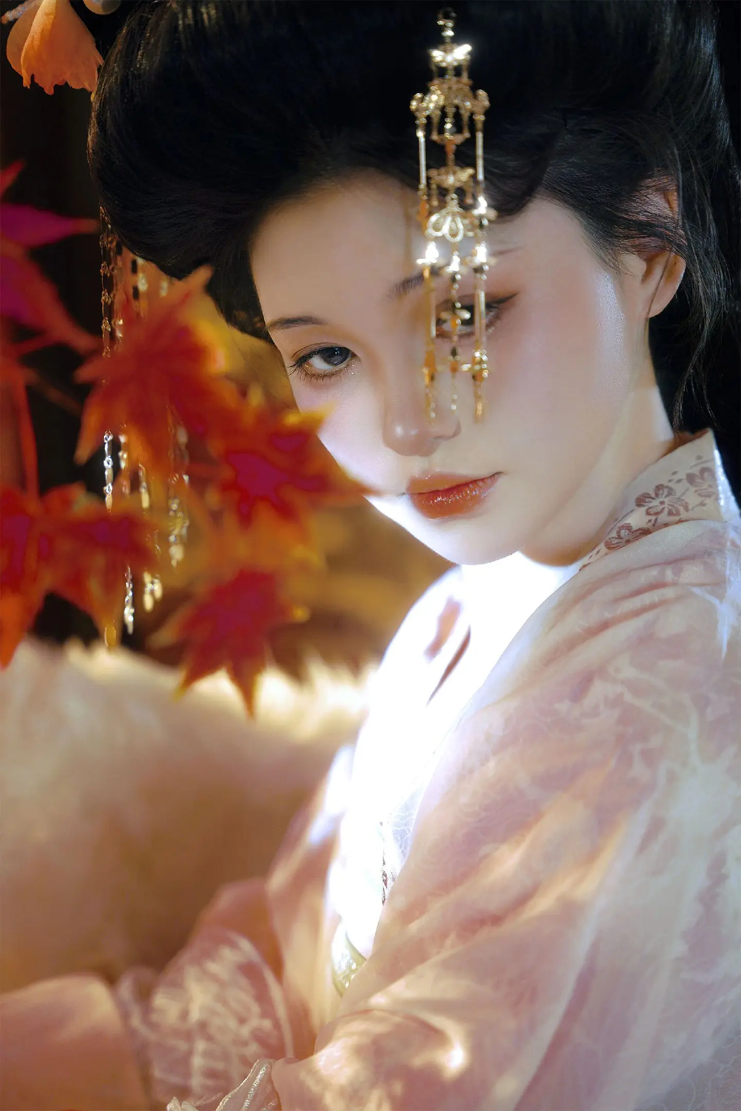 往事流转在你眼眸。