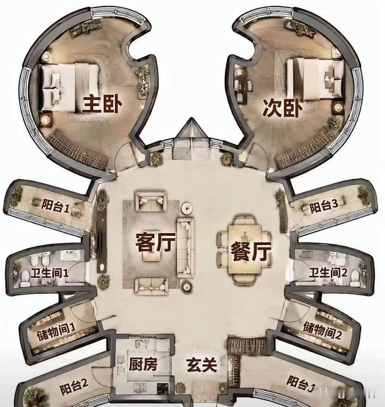 这种个性房型，应该会很受欢迎吧？