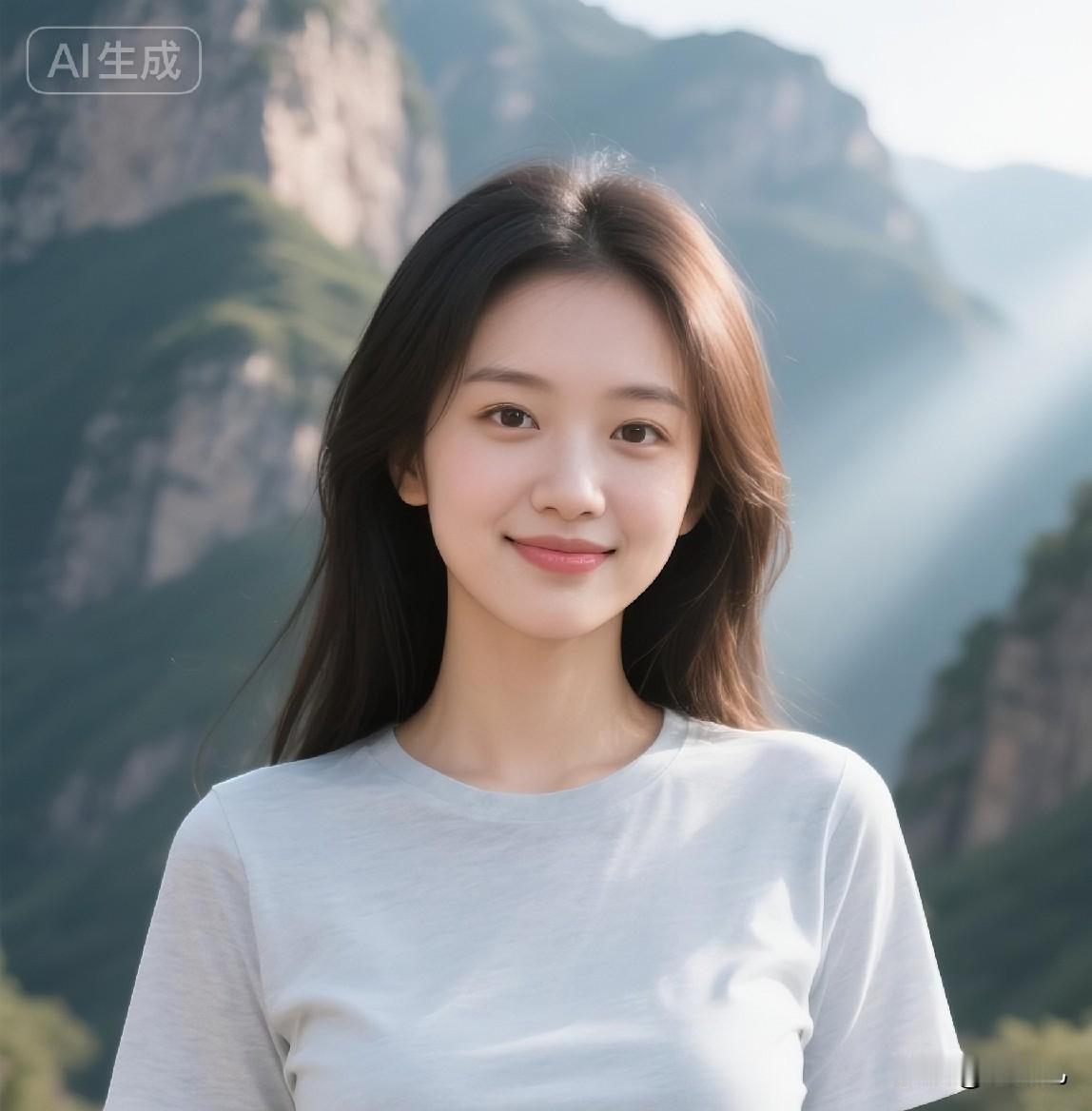 阳光穿过连绵的山谷，落在青山之间。
大山沉默无言，却包容世间万千情绪。
偶尔走进