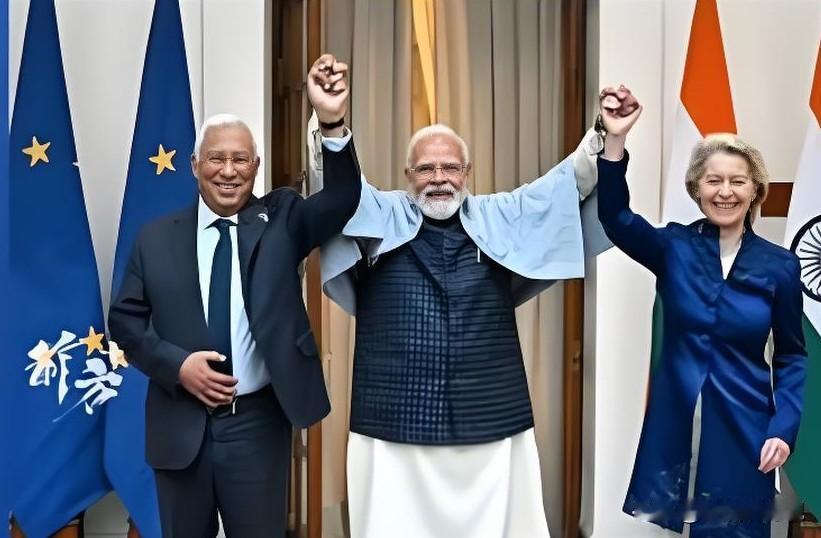 随着印度和欧洲签订自由贸易协议，以下几个国家影响最大：
1：美国🇺🇸
2：中