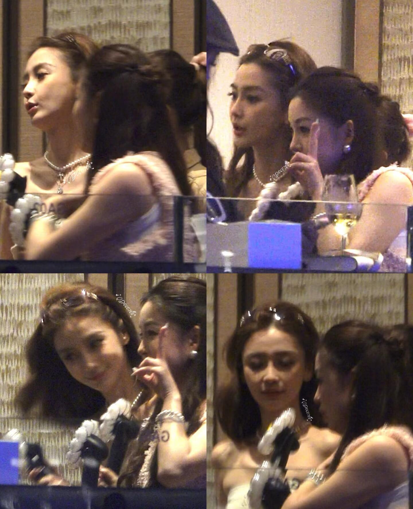 baby的睫毛baby去年的图，这个妆造好好看！混血感又回来了！这个睫毛也太长了