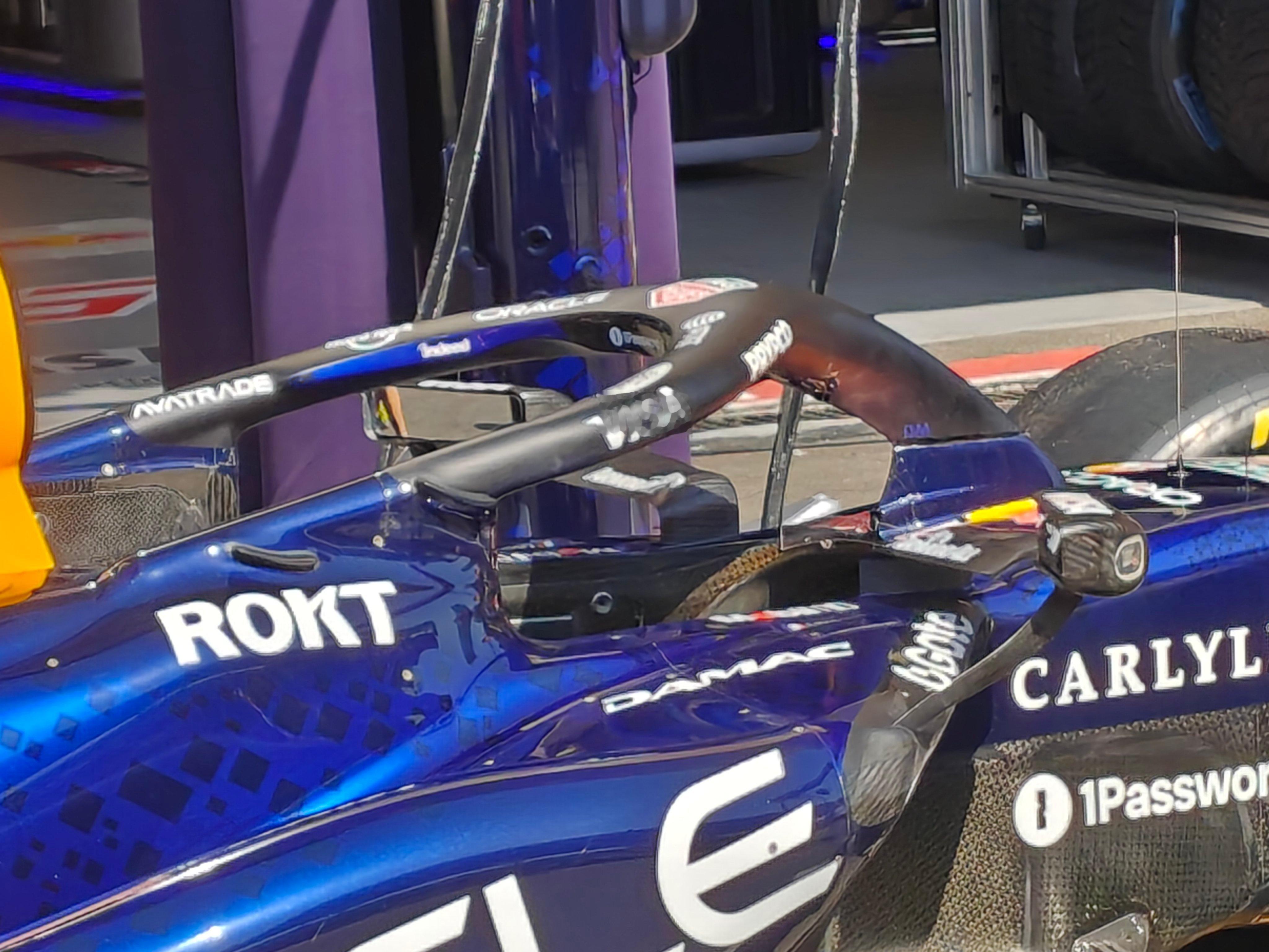 F1[超话]2026F1阿塞拜疆大奖赛 红牛的新侧箱、扩散器和后视镜。 ​​​