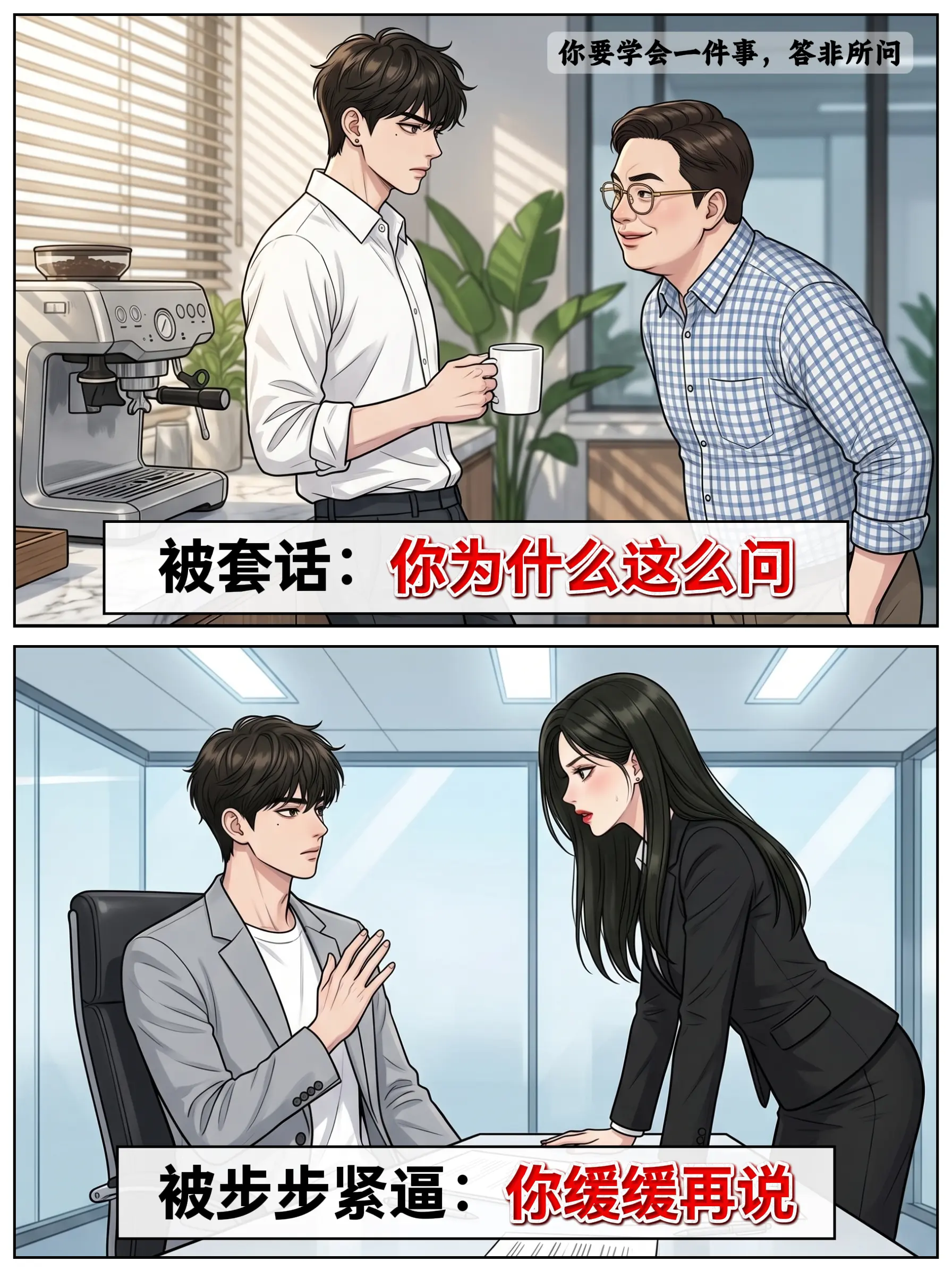 不要回答别人的问题，要回答别人的目的。