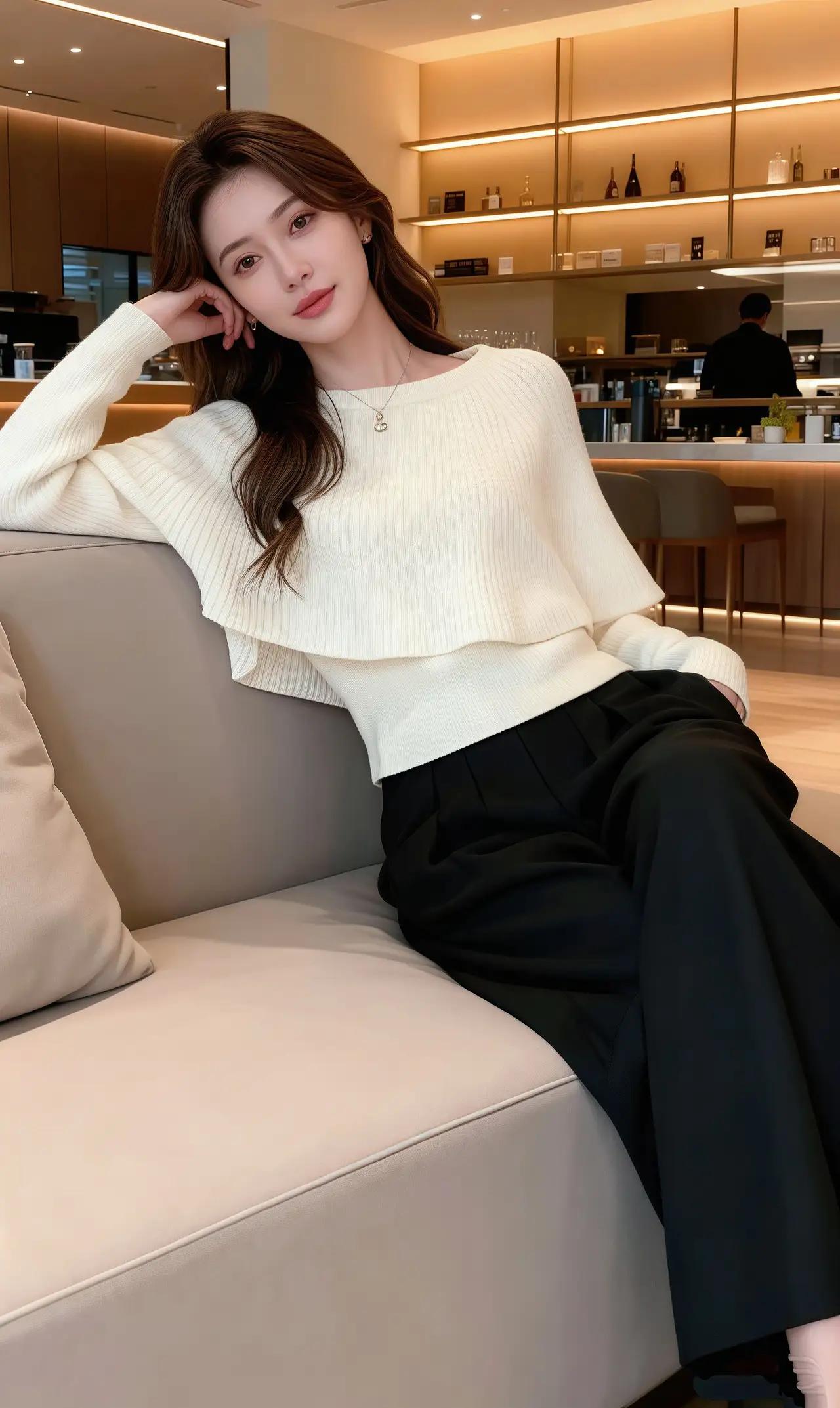 《窗边的定格》
玻璃窗上凝结的水雾模糊了外面的建筑轮廓，却让室内的光线更显柔和。