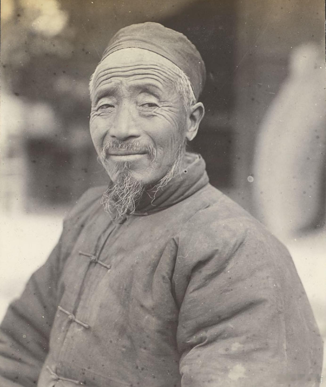 男子肖像，青海，1933年 ​​​