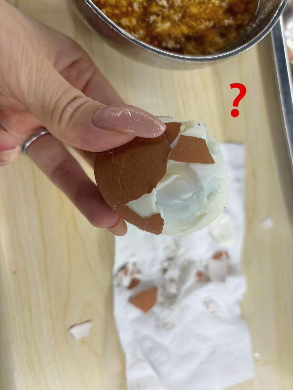 有人懂么早上本来就烦在食堂吃个鸡蛋还这样 
