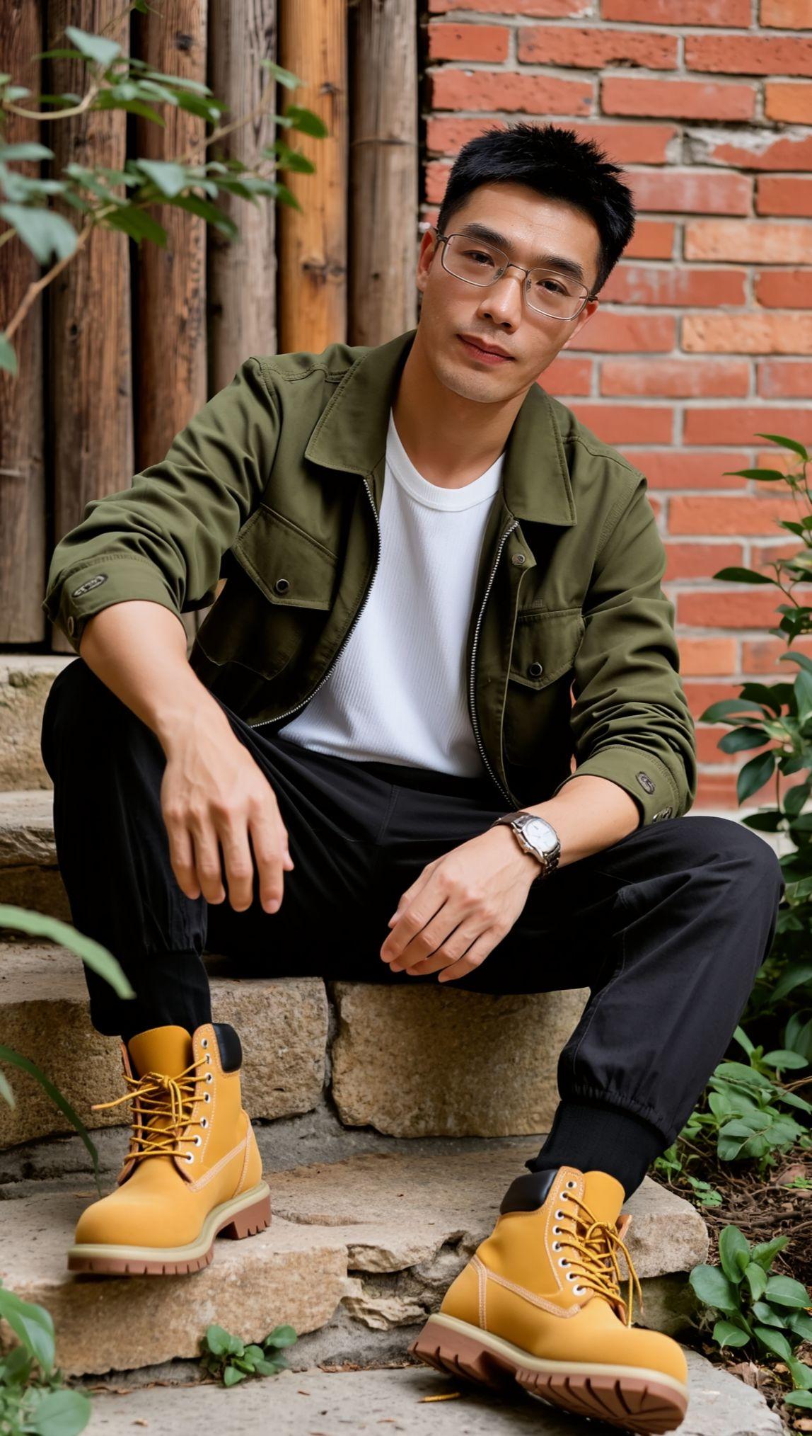 AI工装风写真 抖音ai创作