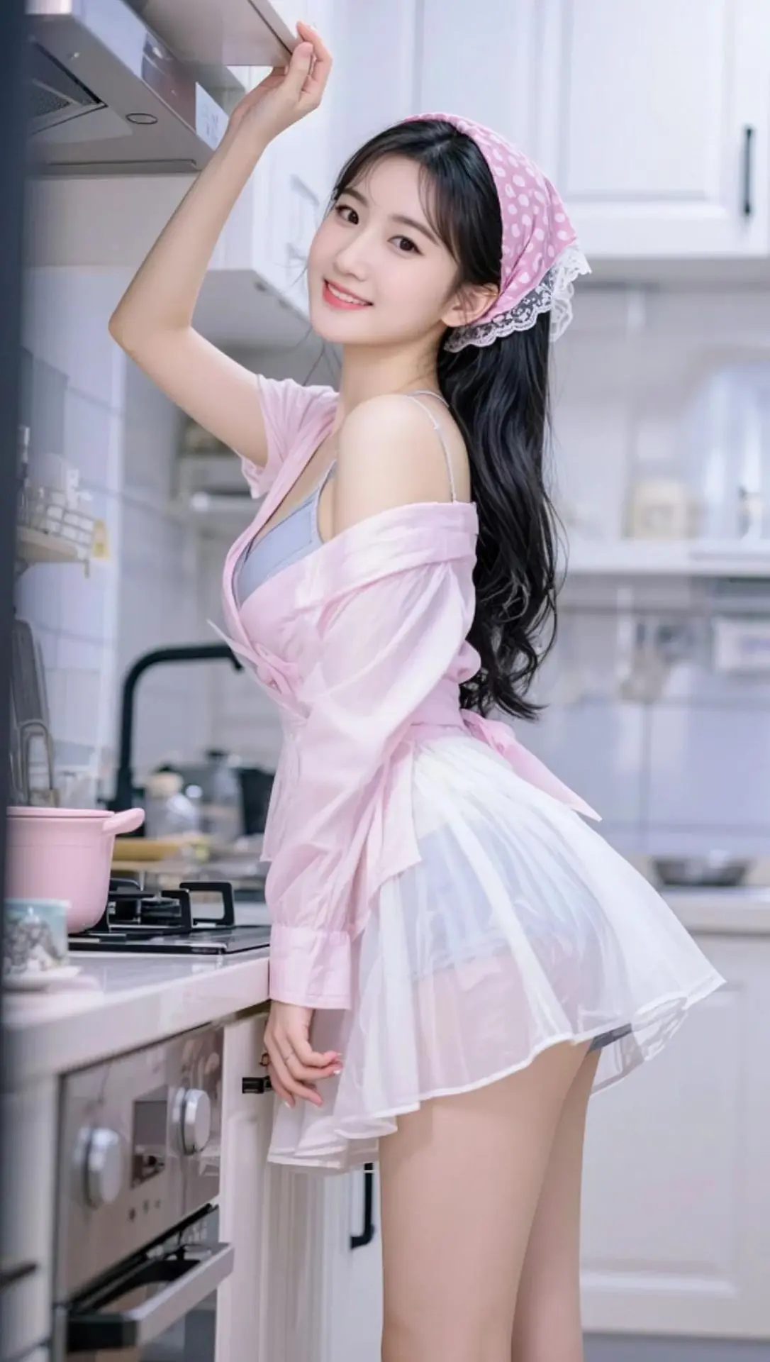 AI女仆风写真 ai创作