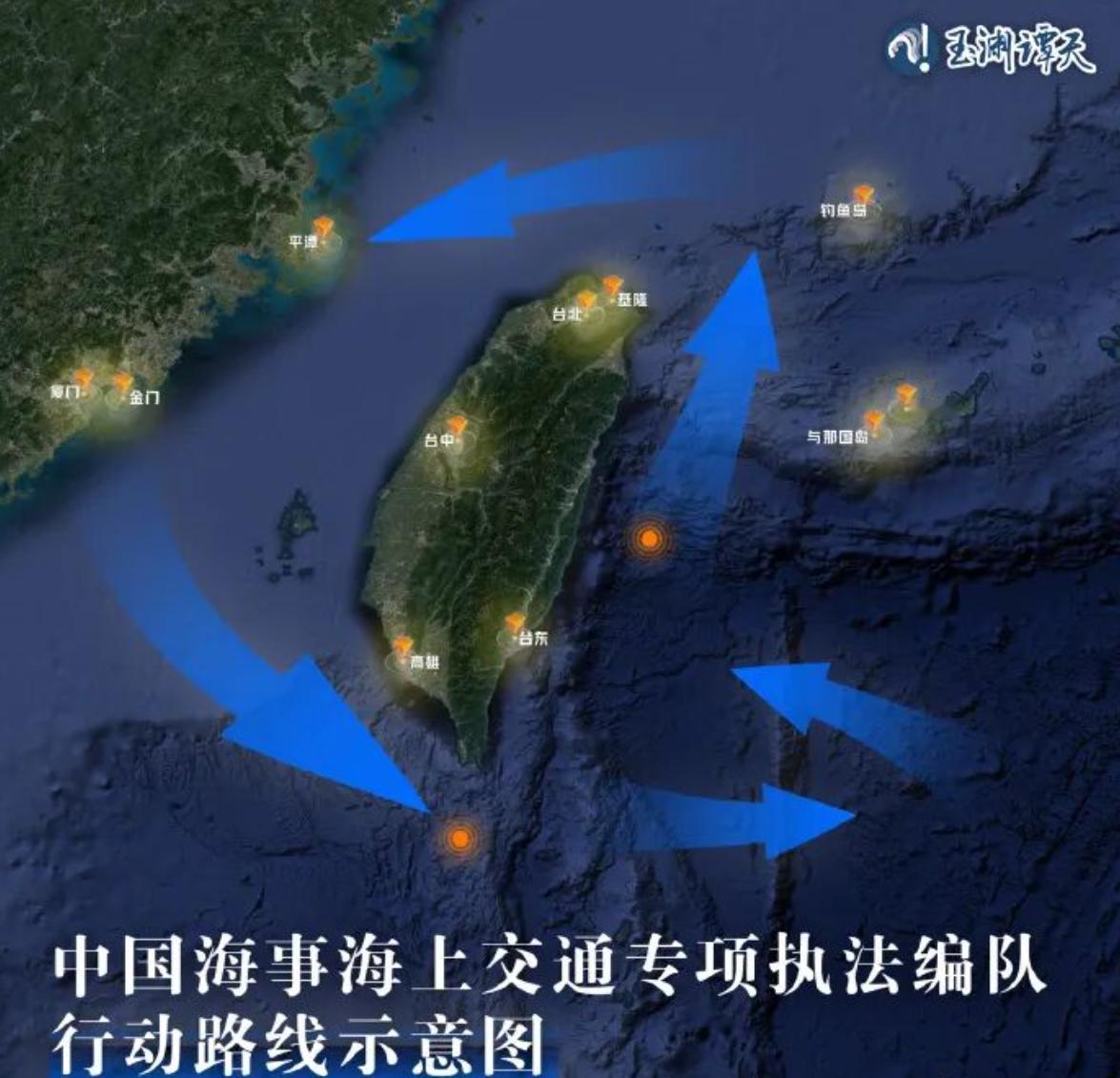 大陆海警编队在台岛东部海域的一个动作，让民进党当局破防了！据台海巡署6月10日通