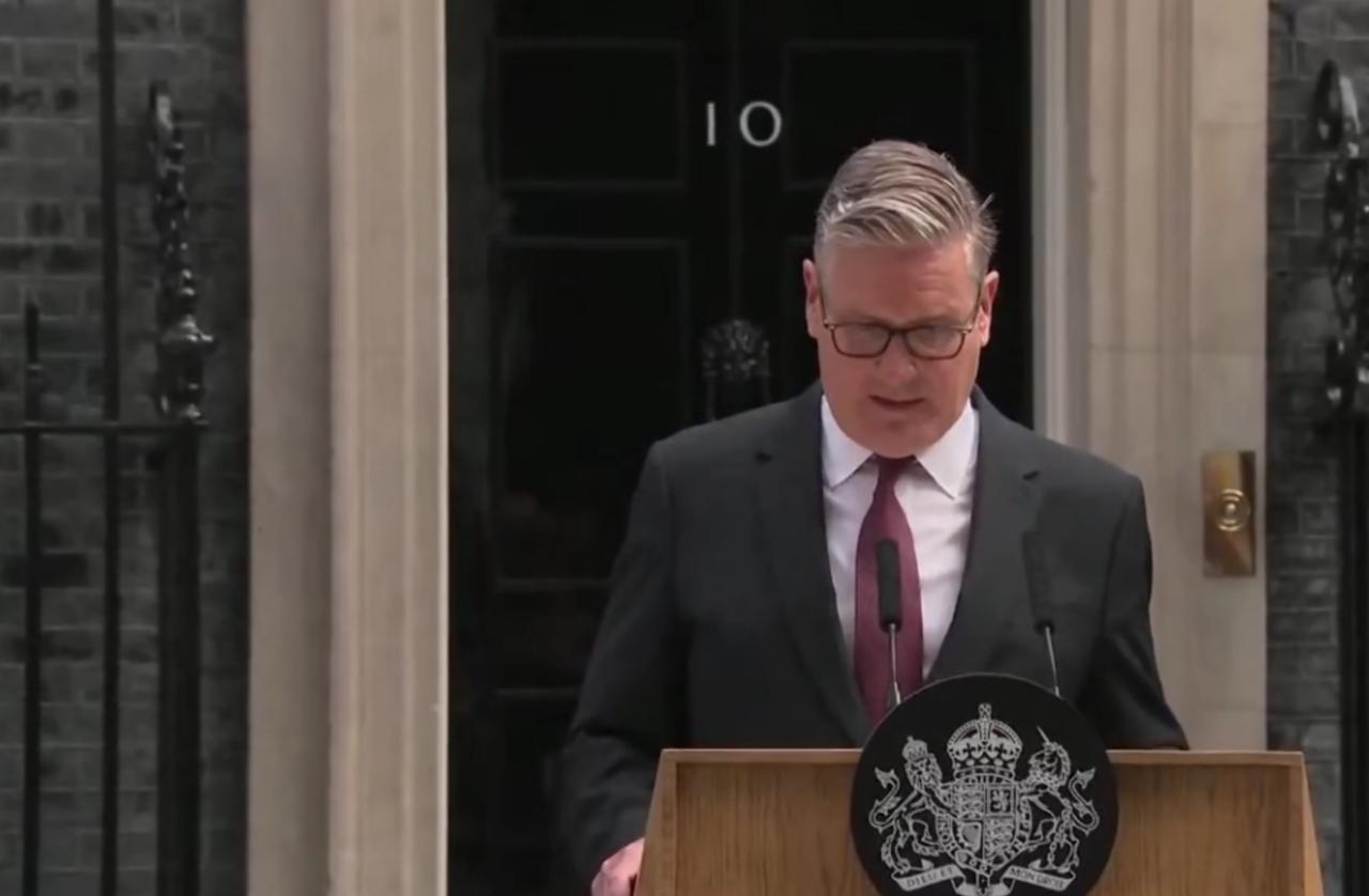 英国首相斯塔默辞职