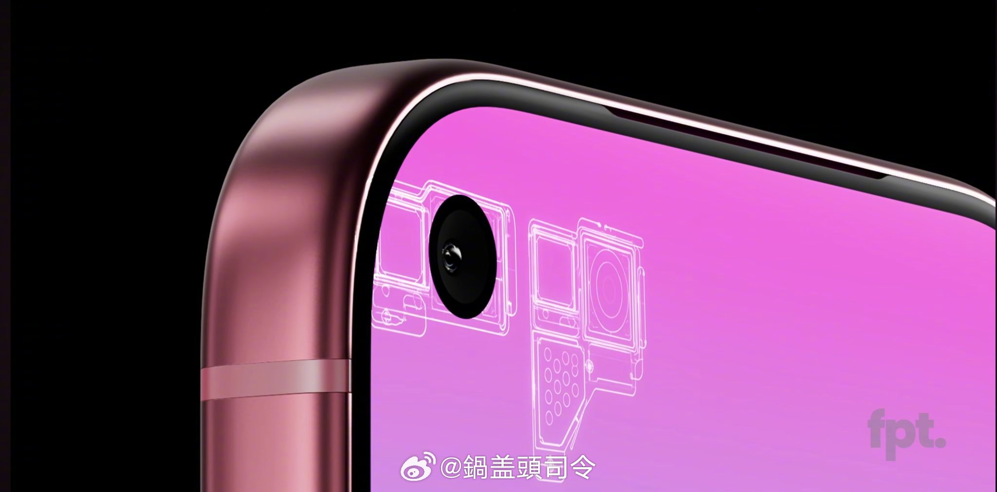 #曝iPhone18Pro外观#看起来今年应该是左上角挖空了？对于喜欢苹果的来讲