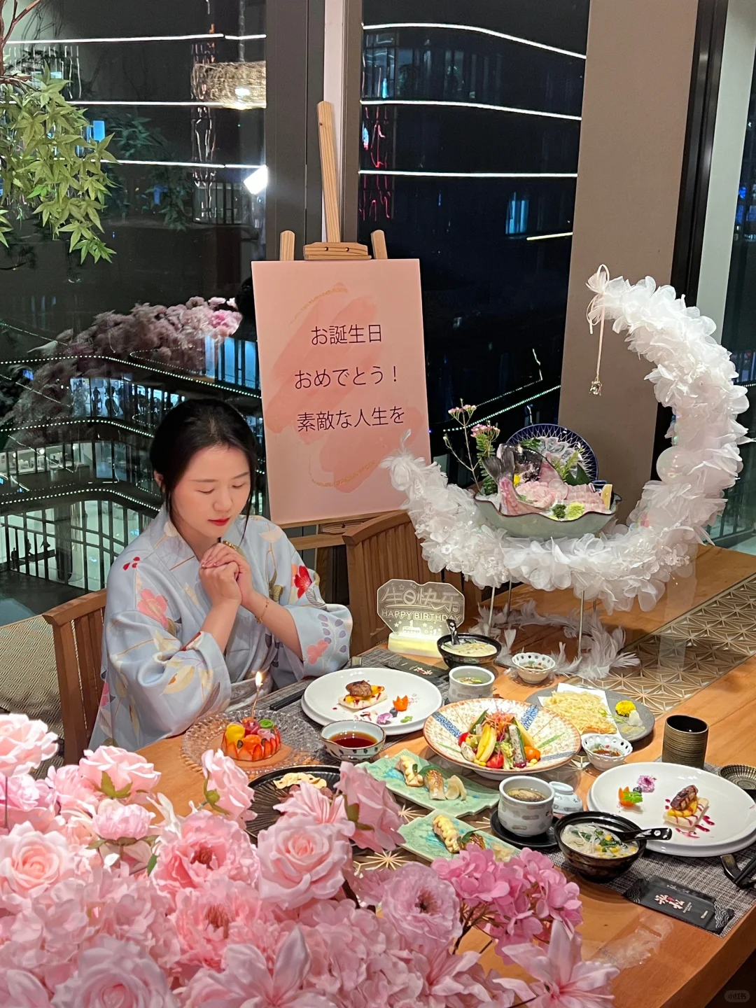 在广州！花小钱在漂亮餐厅过生日🎂