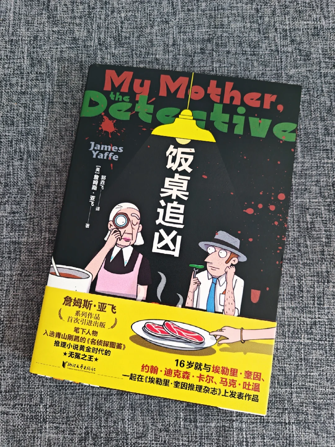 这本推理小说要笑死我，太喜欢毒舌老妈了