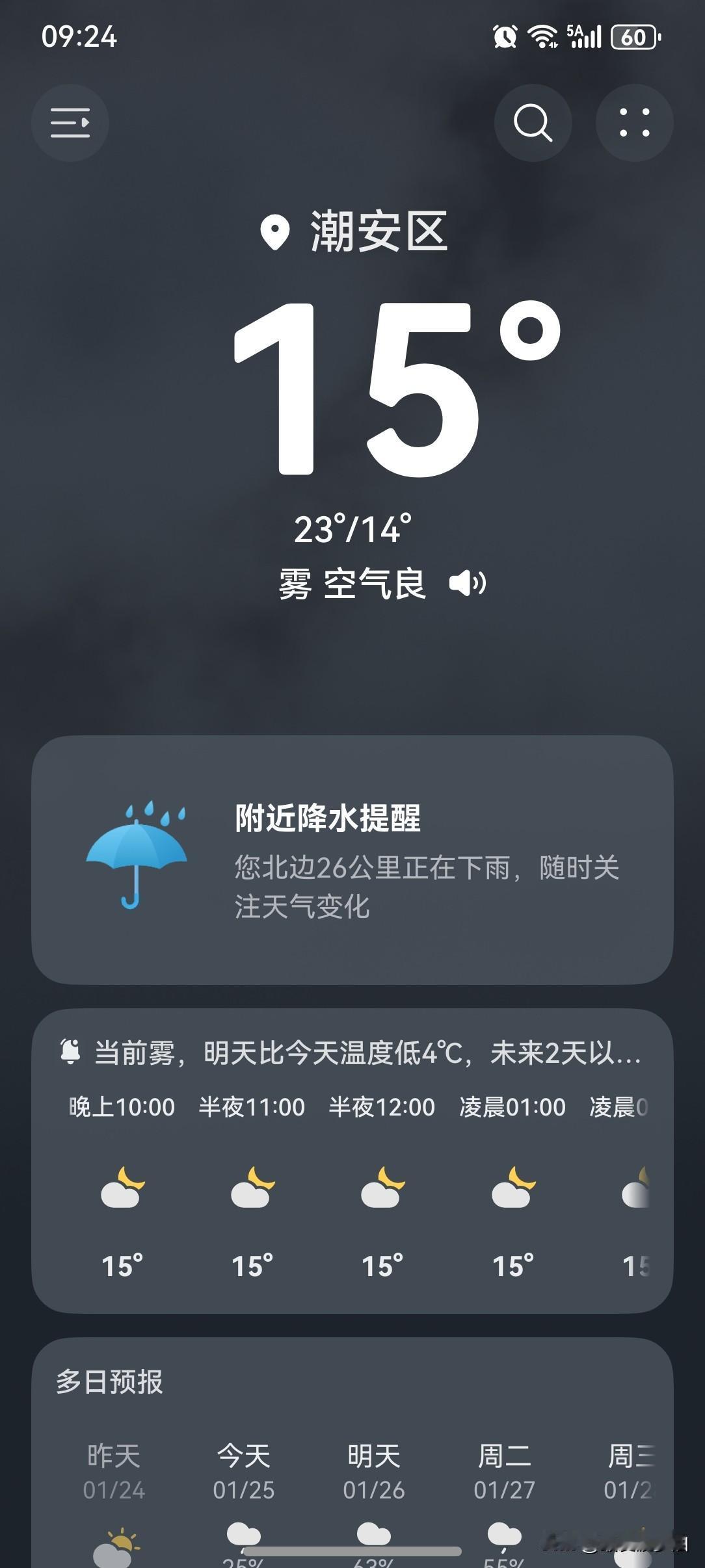 广东将迎雨雾天气湿度增大！

晴天“余额”告急，广东将迎阿雨和阿冷，开启雨水模式
