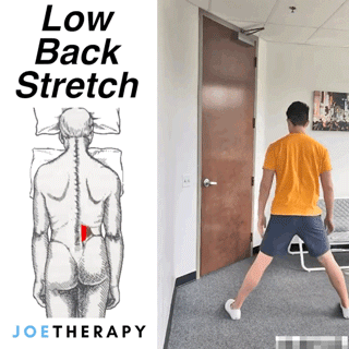 如果你感觉腰部肌肉酸痛，可以试试这个拉伸动作，很好用[赞] ​​​