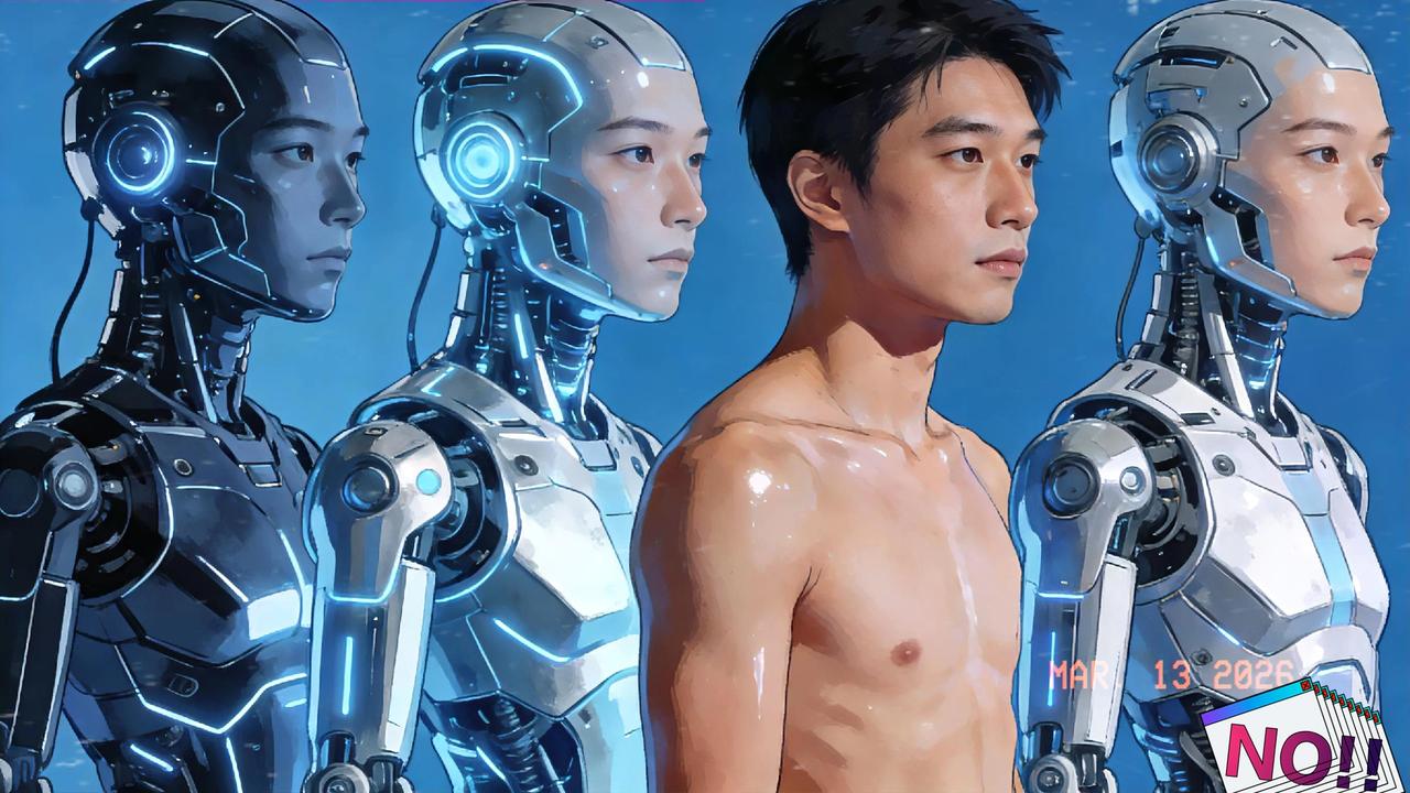 我觉得AI根本没法完全替代演艺人员。AI能模仿声音、生成表演，可它没有真实的喜怒