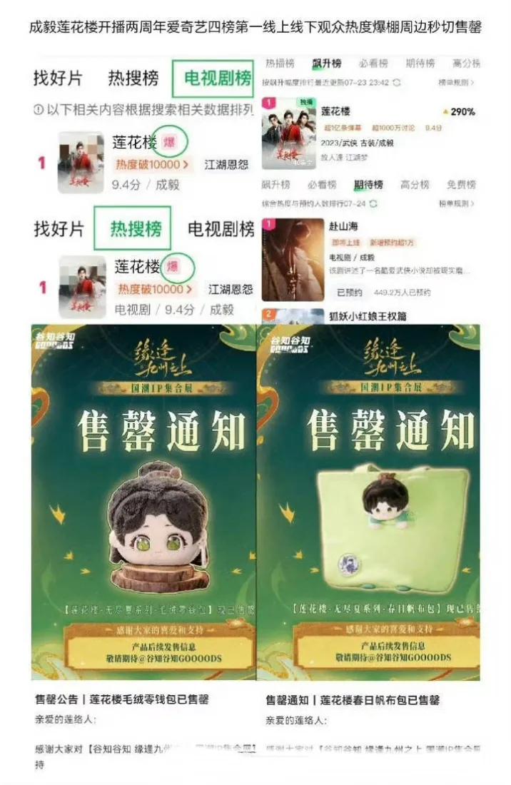 《朝雪录》热度“超车”？《莲花楼》江湖地位难撼

近日，古装探案剧《朝雪录》热度