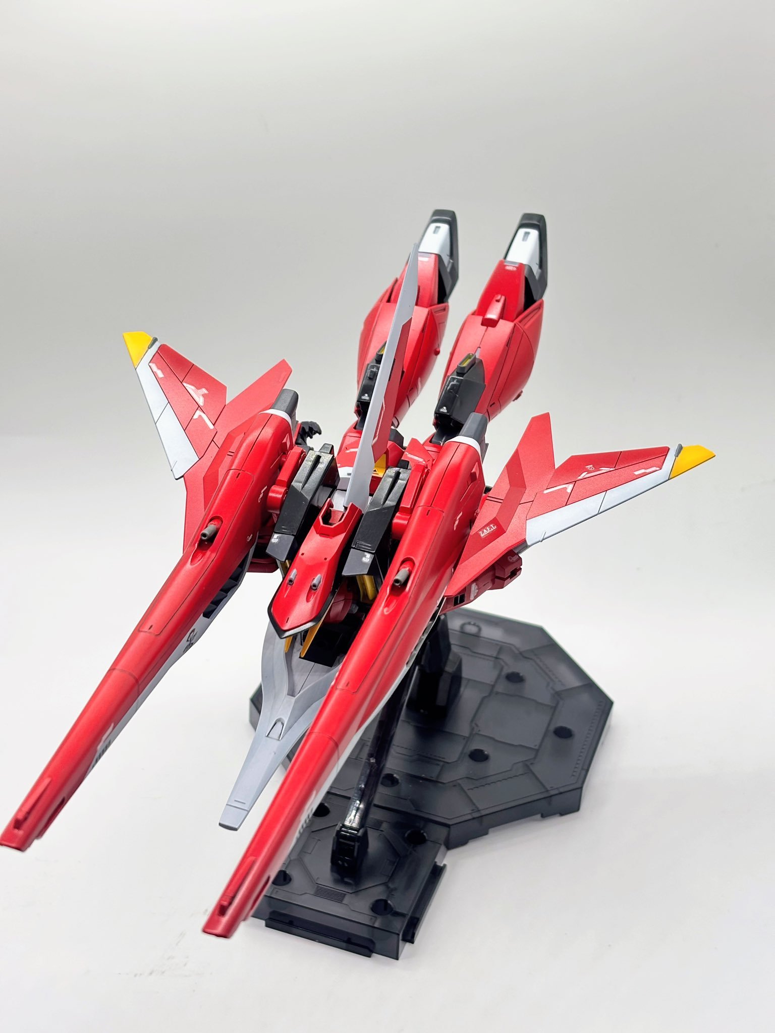 1/100救世主高达（by モップ）高达模型[超话]高达模型 ​​​