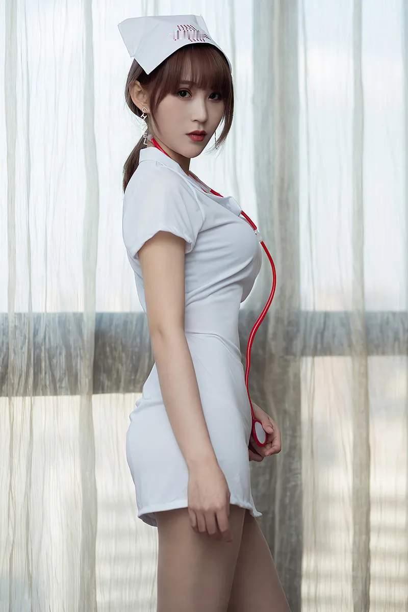 元气少女护士装，甜美可爱，快来打卡！👩‍⚕️💕清新脱俗的女孩子是什么样子的呀
