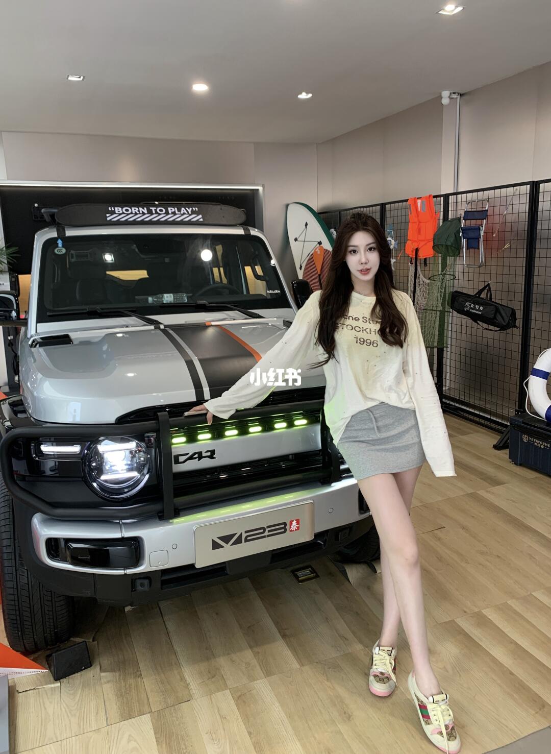 高个女生试驾｜iCAR V23超酷的！