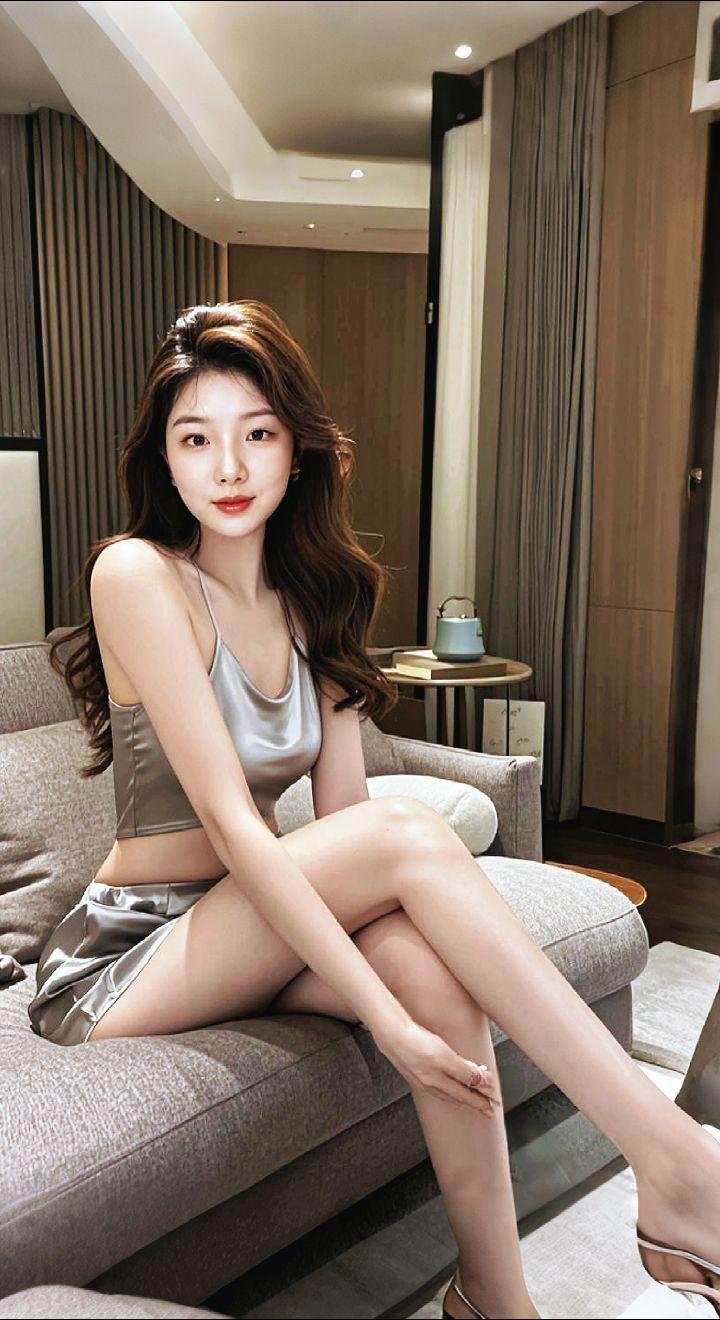 AI扩图 AI温柔夜姿