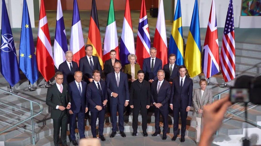 🚨突发新闻：欧洲领导人公布乌克兰联合安全保障计划——6个要点1 ️⃣永久性军事