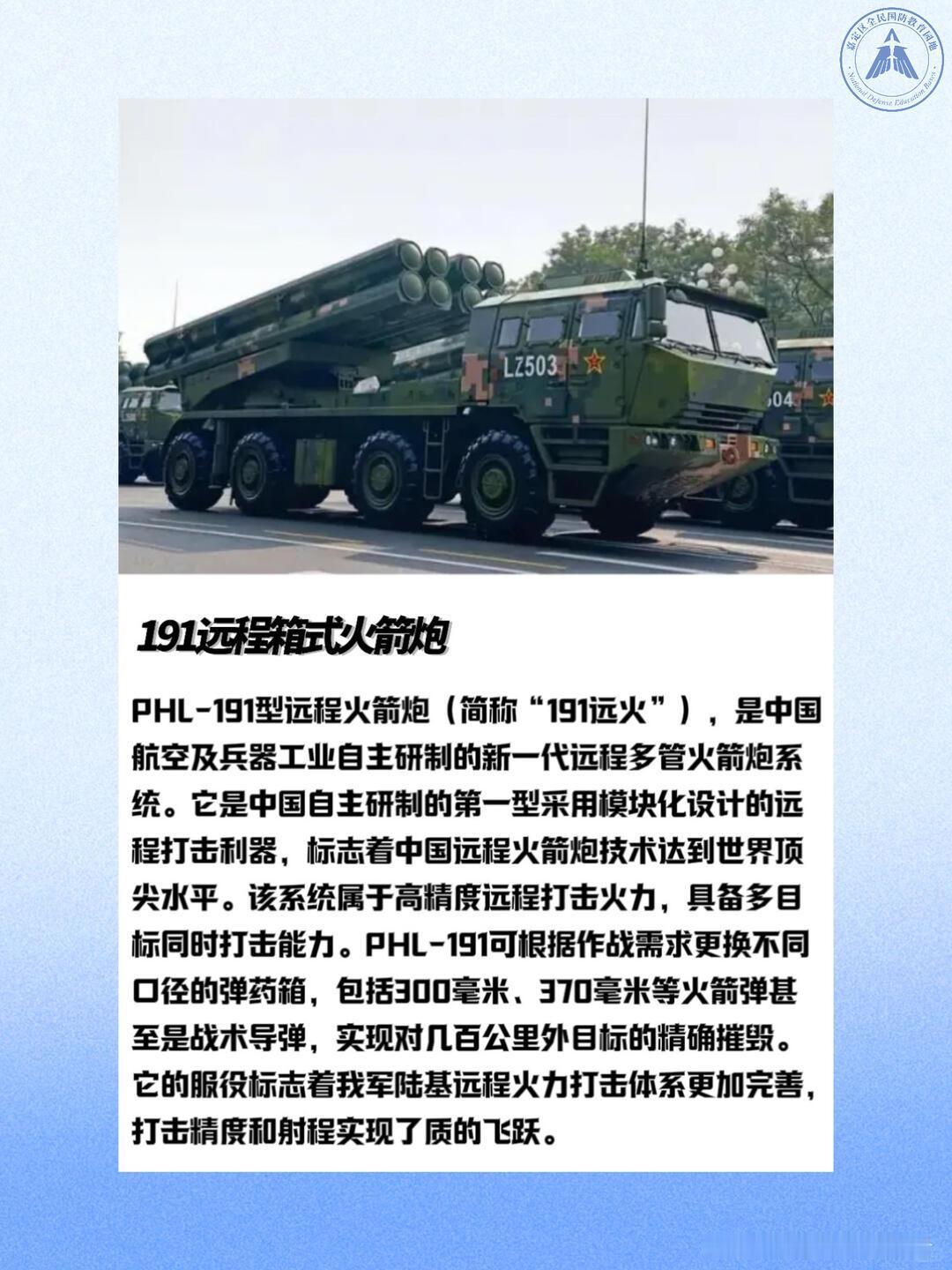PHL-191远程火箭炮克制S-400防空系统，核心是射程压制、点穴斩首、饱和打